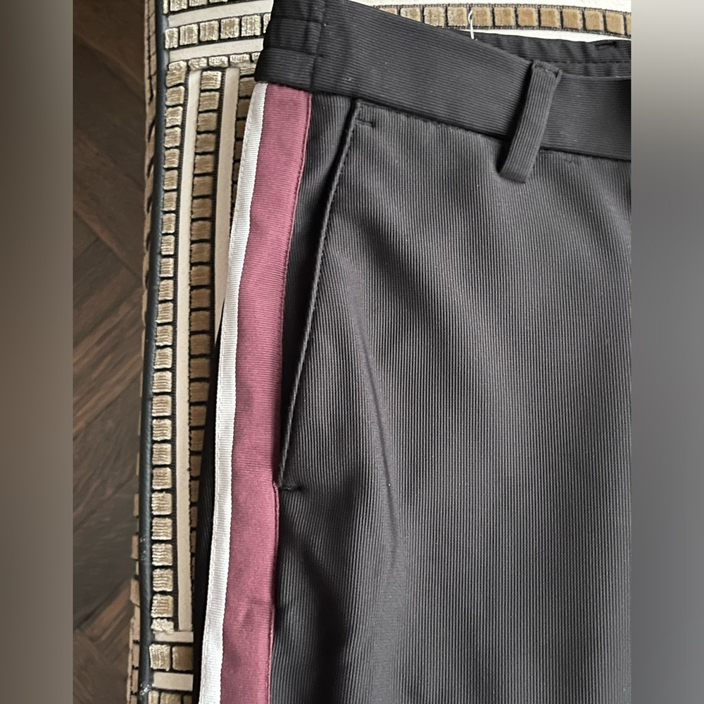 Zara stripe cropped pants - Picture 2 of 7